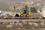 HTTX 80923 with a CAT 950K skip loader load at Cajon CA. 11/25/2013